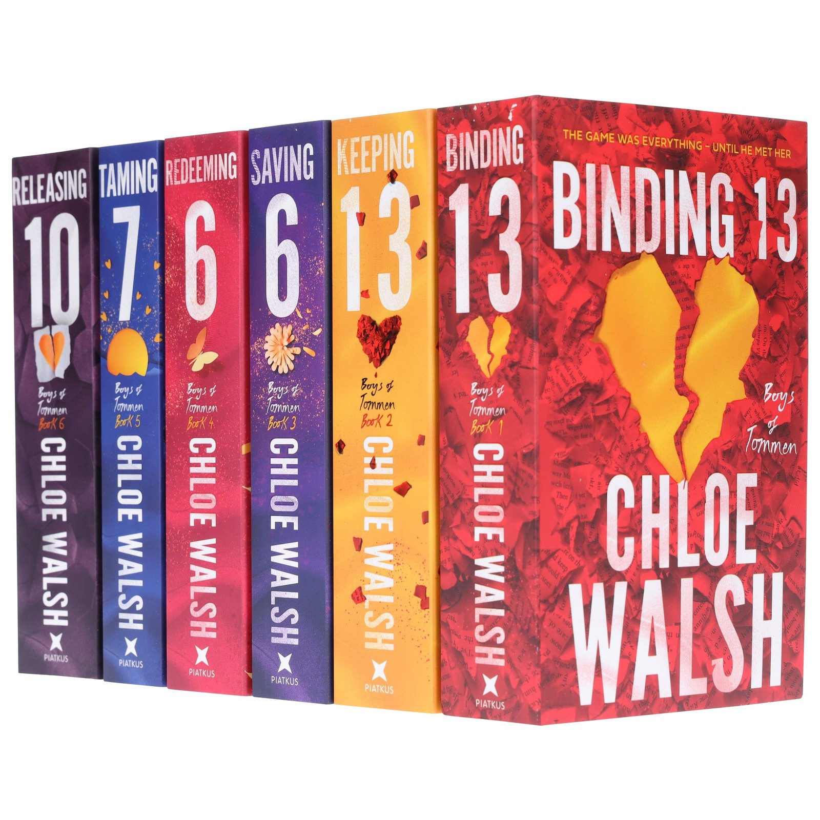 Boys of Tommen Series By Chloe Walsh 6 Books Set – Fiction – Paperback