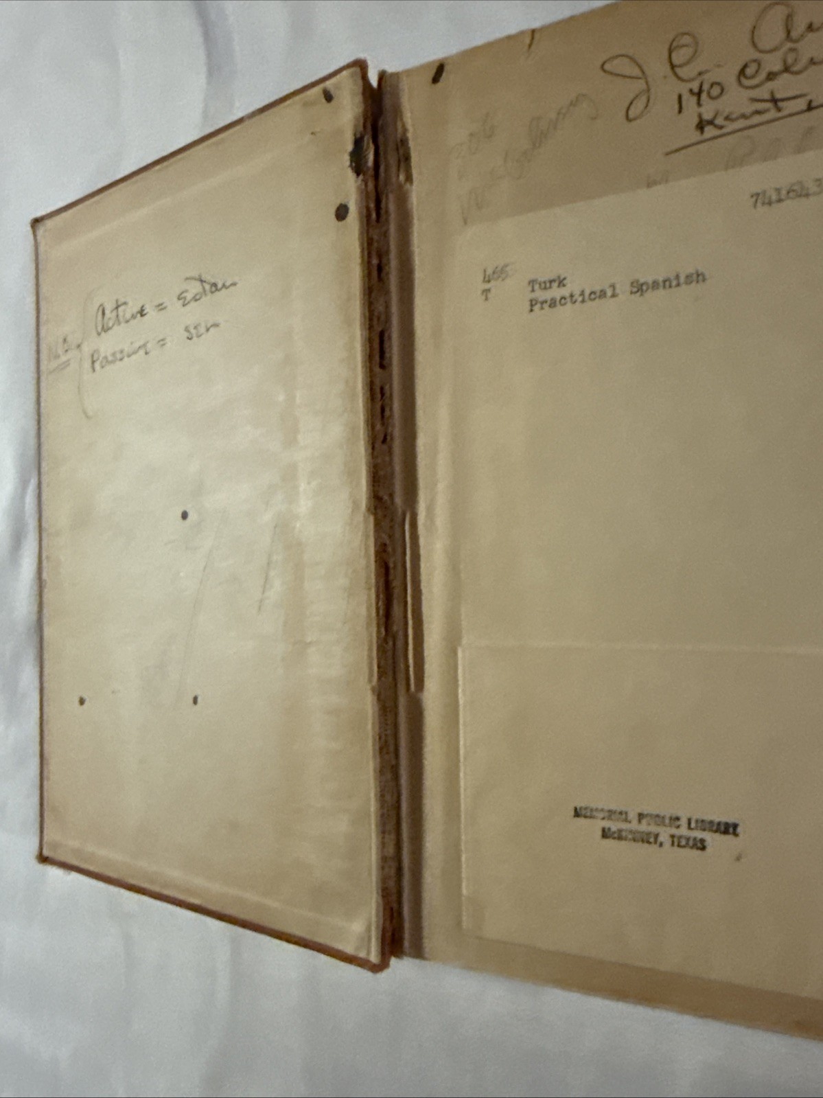 Practical Spanish By Laurel Herbert Turk D.C. Heath And Company