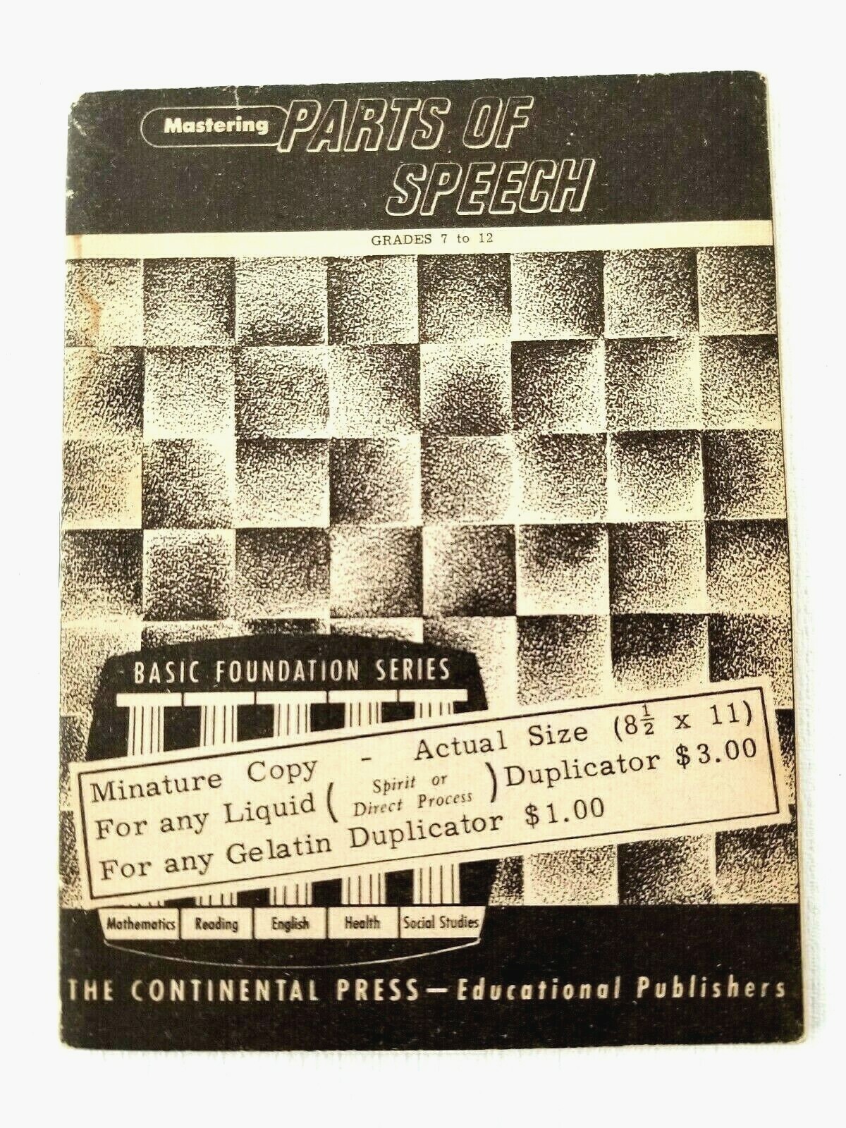 Linguistics Speech Therapy Education Educational Publishers School Vintage