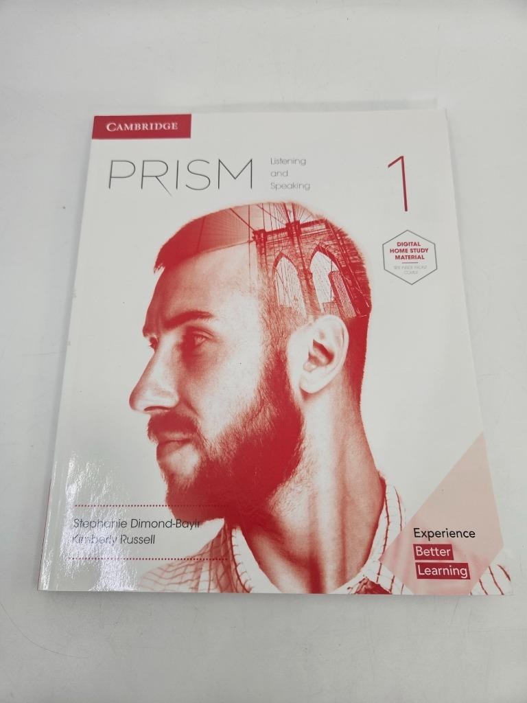 Cambridge Prism Level 1 Listening & Speaking Student Workbook PB Book 2017 VGC