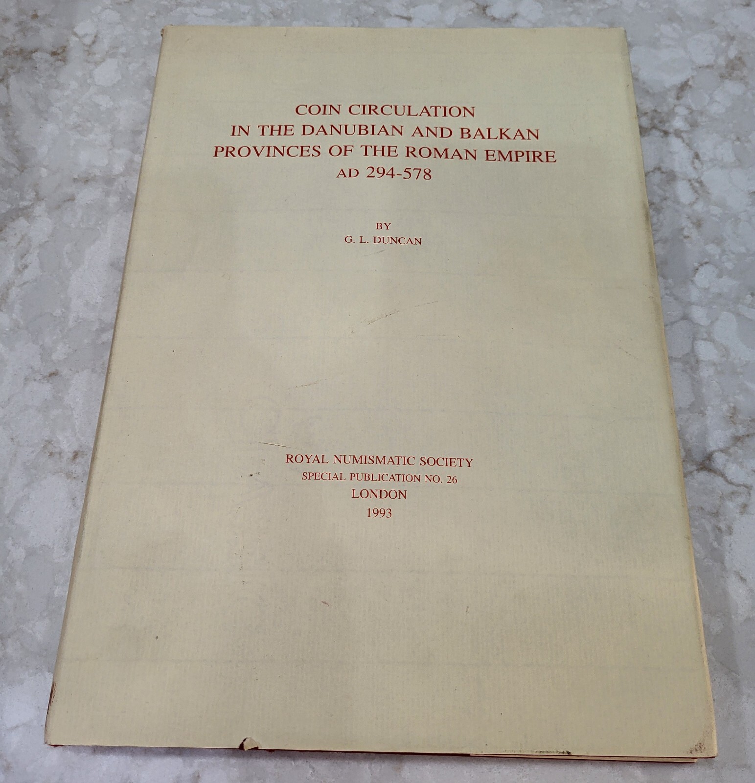 Coin Circulation In The Danubian And Balkan Provinces of the Roman Empire RNS