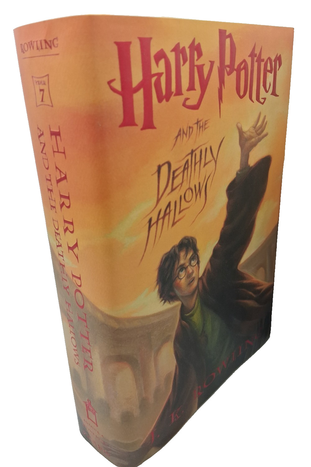 HARRY POTTER Deathly Hallows TRUE First Edition, 1st Printing DJ 759 pages Error