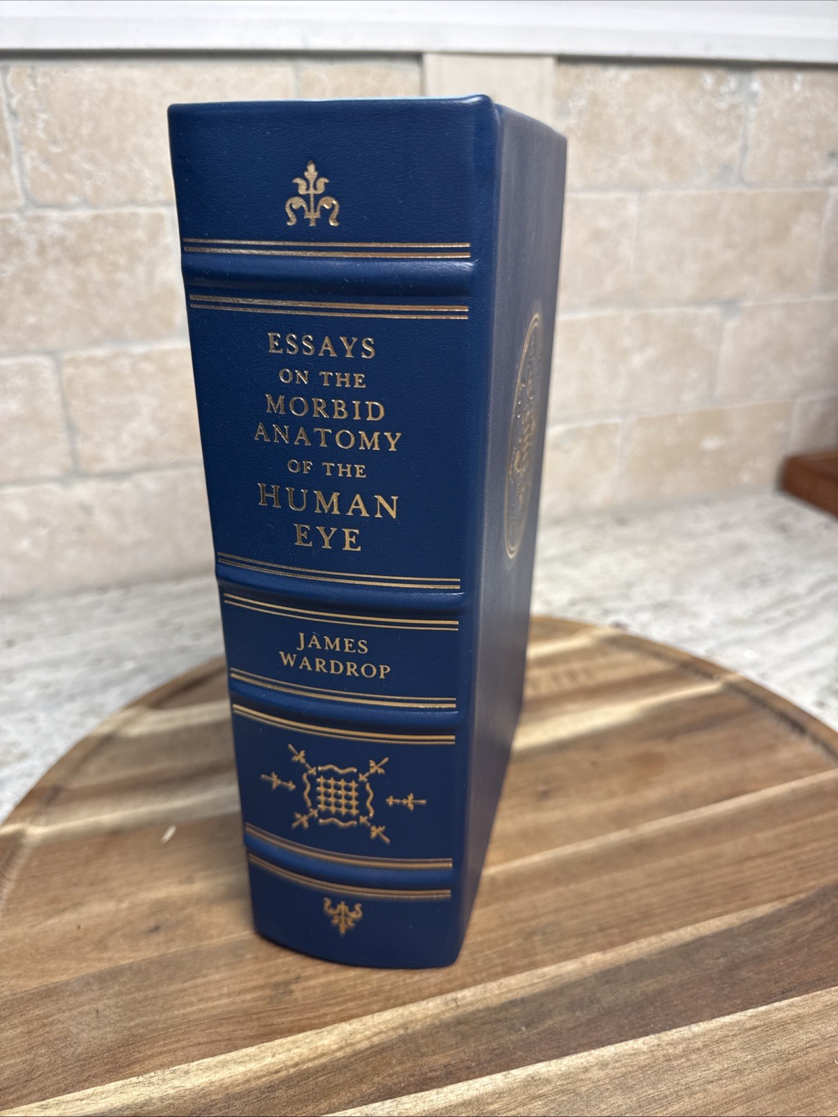 Gryphon Editions Leather Bound Essays On The Morbid Anatomy Of The Human Eye