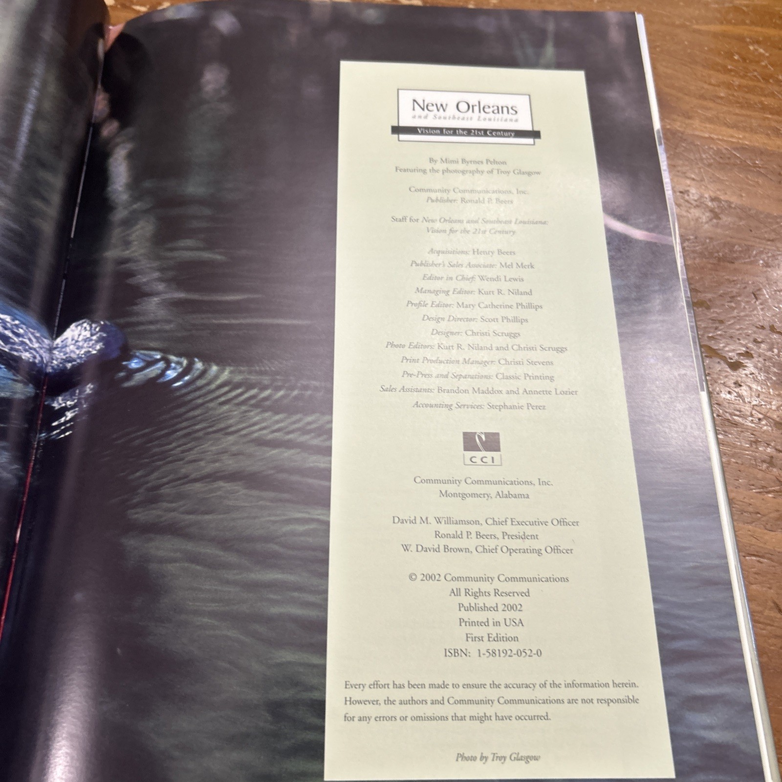 NEW ORLEANS AND SOUTHEAST LOUISIANA: VISION FOR THE 21ST By Mimi Byrnes Pelton