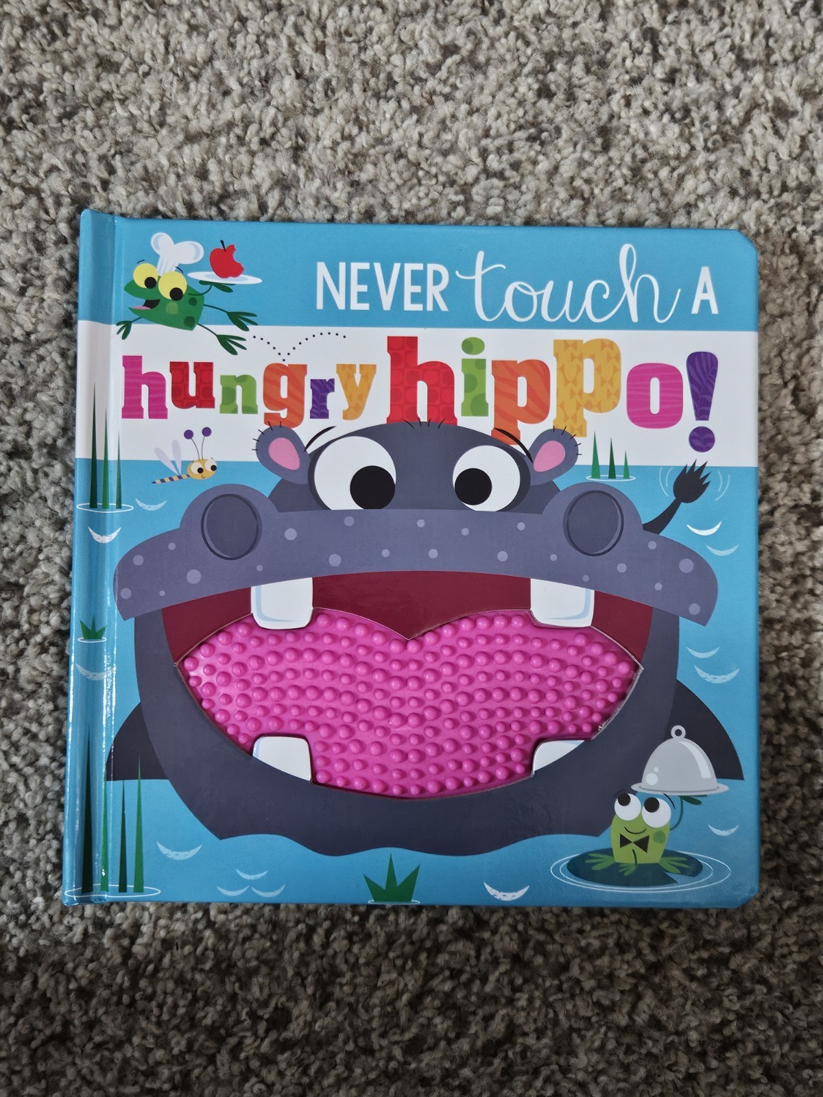 Never Touch a Hungry Hippo! by Rosie Greening (2022, Children’s Board Books)