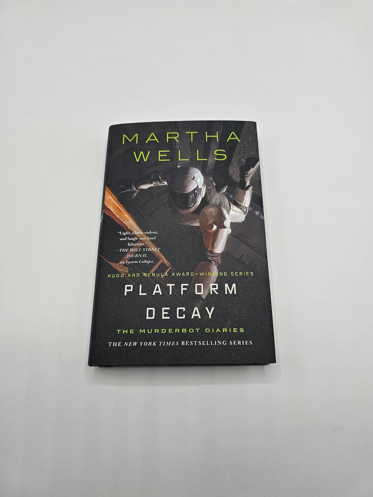 Martha Wells SIGNED Platform Decay Murderbot Diaries 8 Hardcover 1st / 1st New