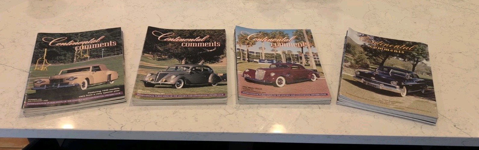 2000’s (2000 2001 2002 2003 2004) CONTINENTAL COMMENTS LINCOLN MAGAZINE LOT (24)