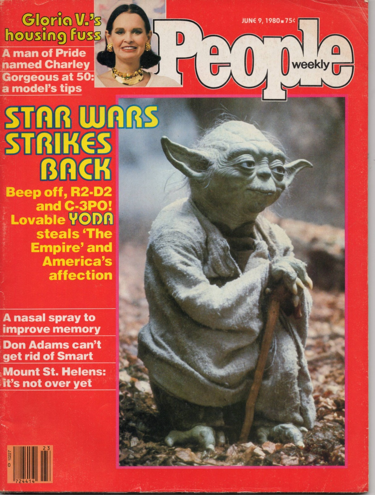 PEOPLE WEEKLY MAGAZINE JUNE.9,1980 STAR WARS YODA FRANK OZ DON ADAMS GET SMART