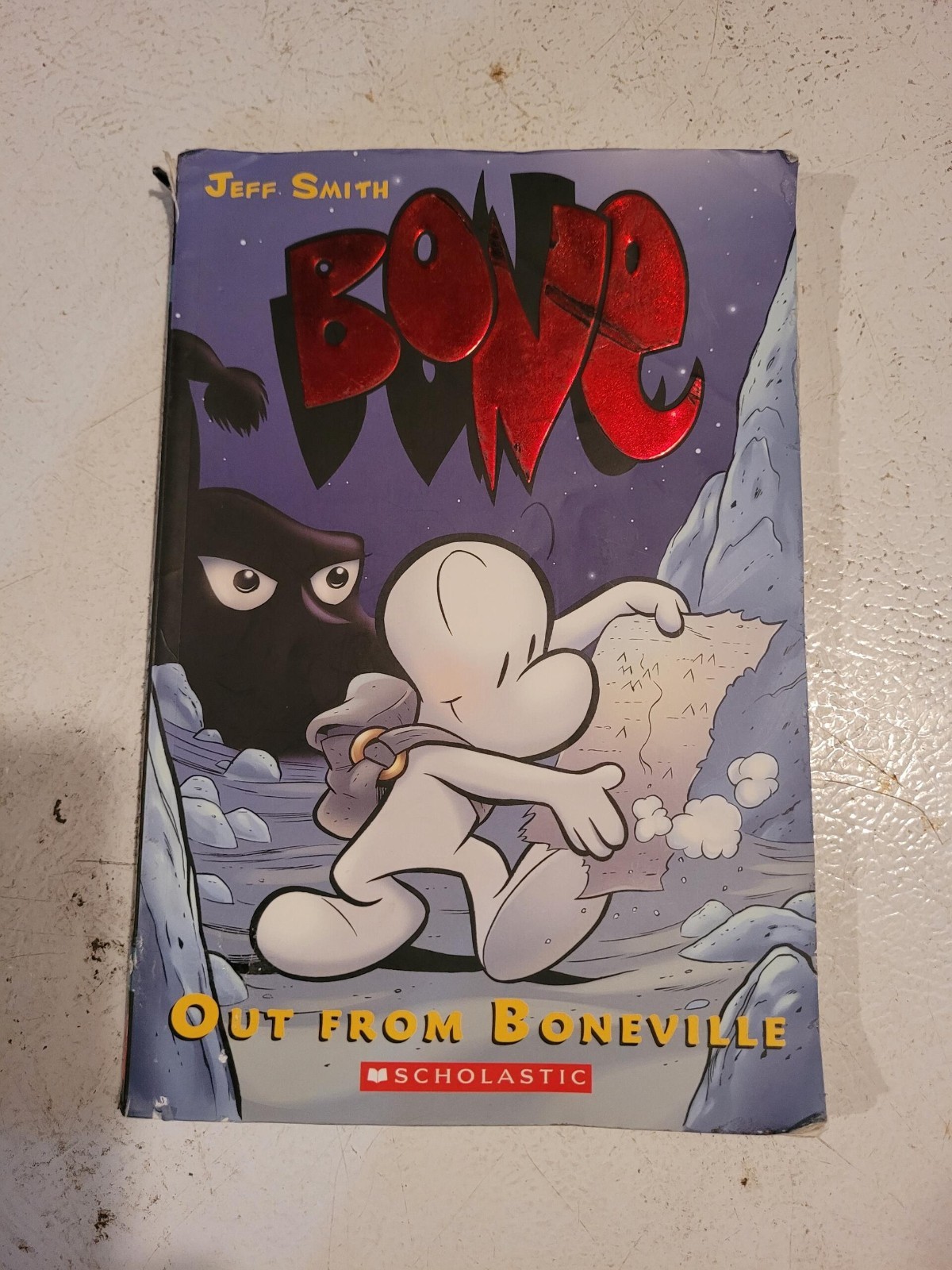 A Must Of Fans Of Jeff Smith A Bone Graphic Novel Book EX-Library Book