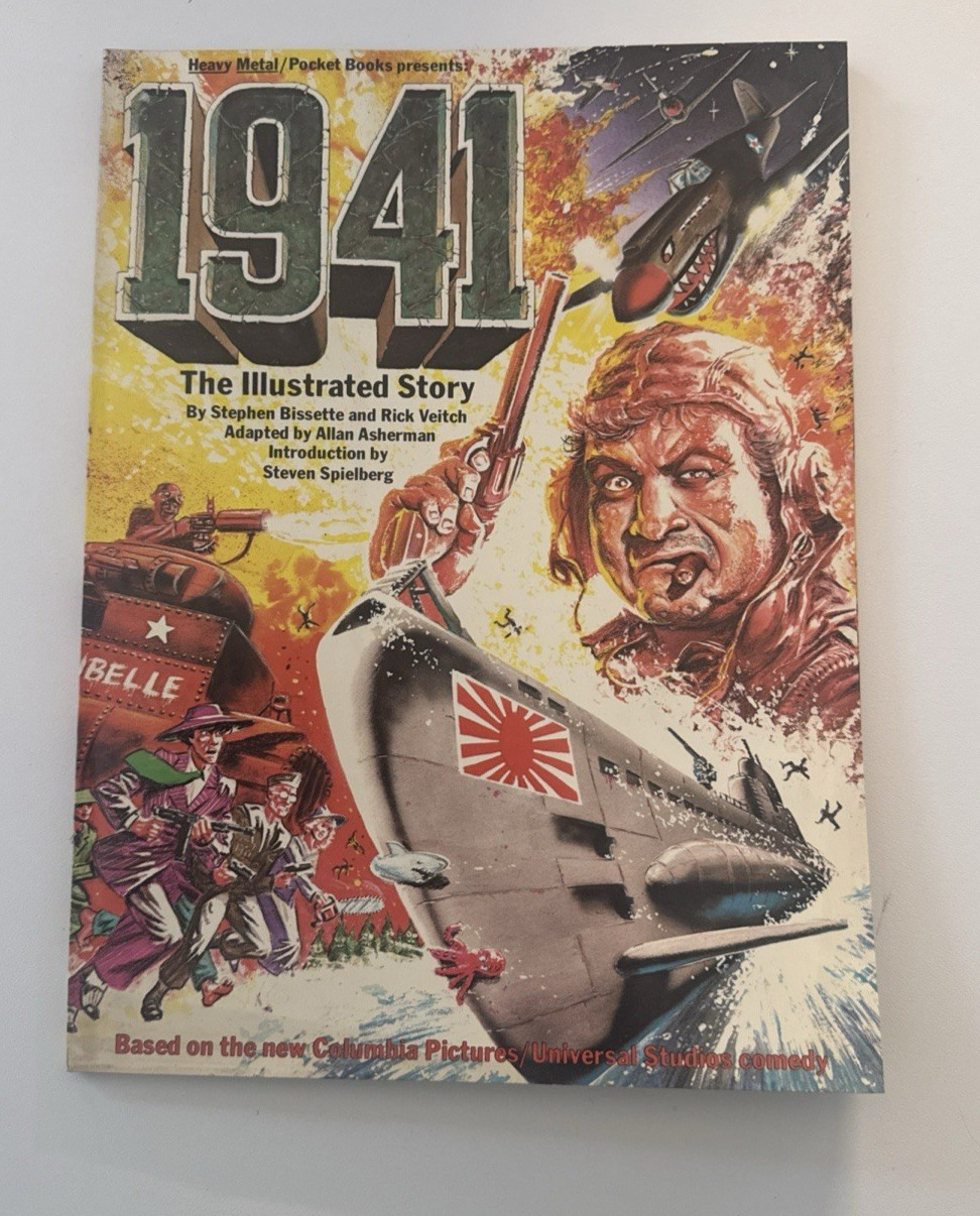 1941 – The Illustrated Story HEAVY METAL John Belushi Paperback