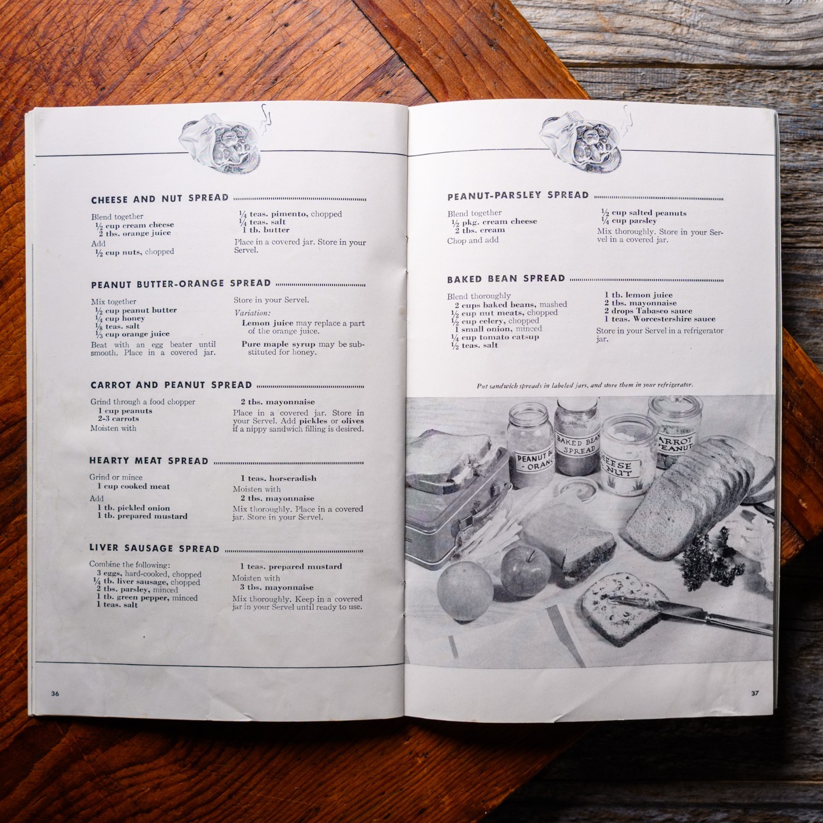 VTG 1948 Making the Most of Your Servel Gas Refrigerator – Mid Century Recipes