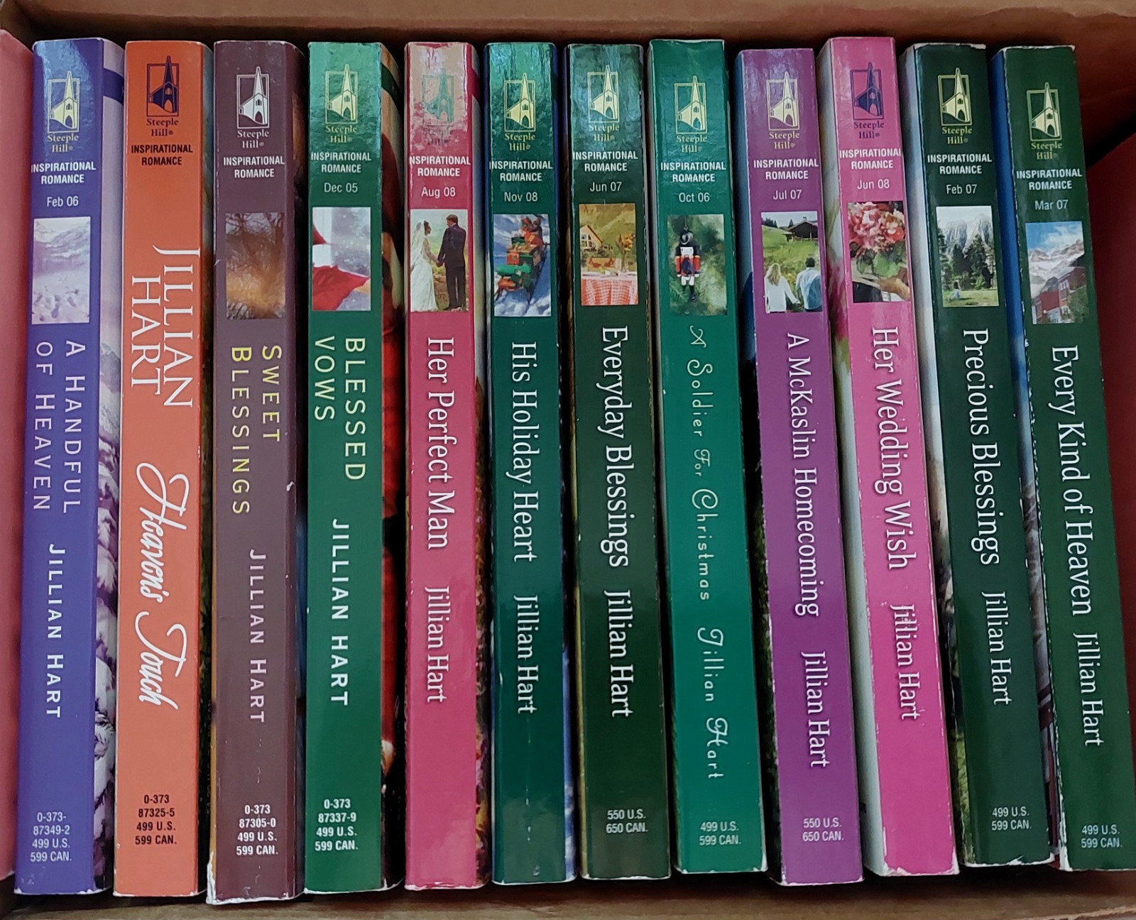LOT OF 12 LOVE INSPIRED Christian Romance – all McKlaslin Clan