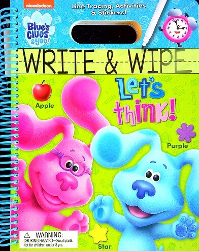 Let's Think! Write and Wipe (Blue's Clues & You!)
