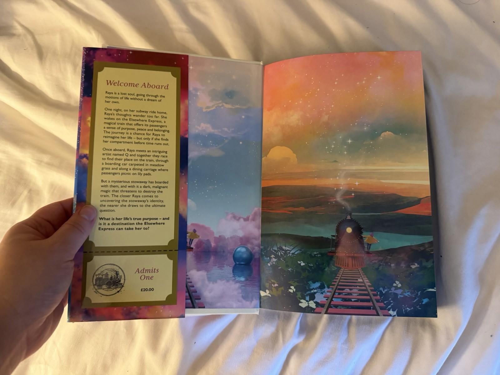 Waterstones The Elsewhere Express By Samantha Sotto Yambao