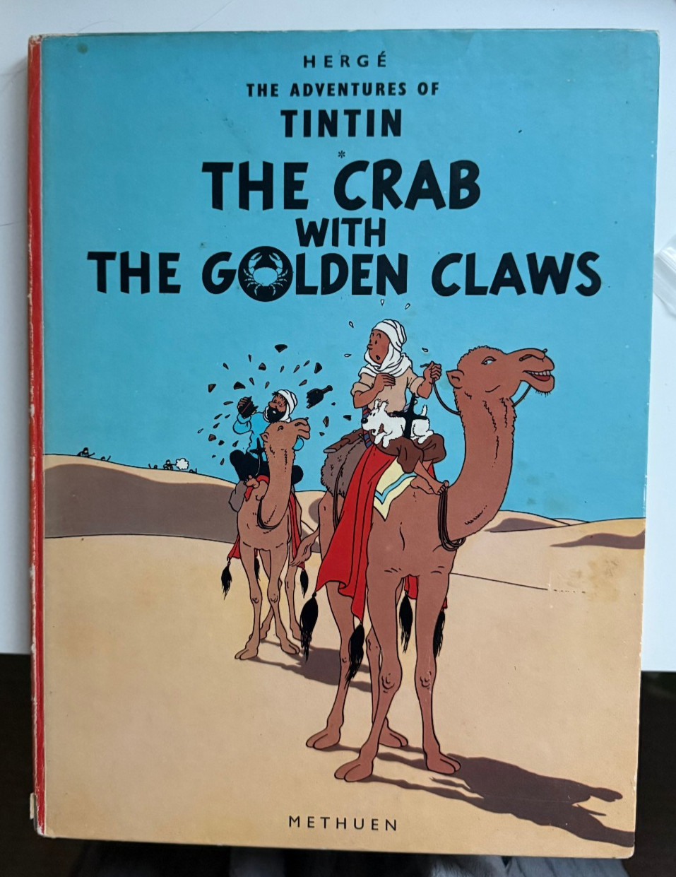 Hergé The Adventures of Tintin The Crab w The Golden Claws Methuen 2nd English