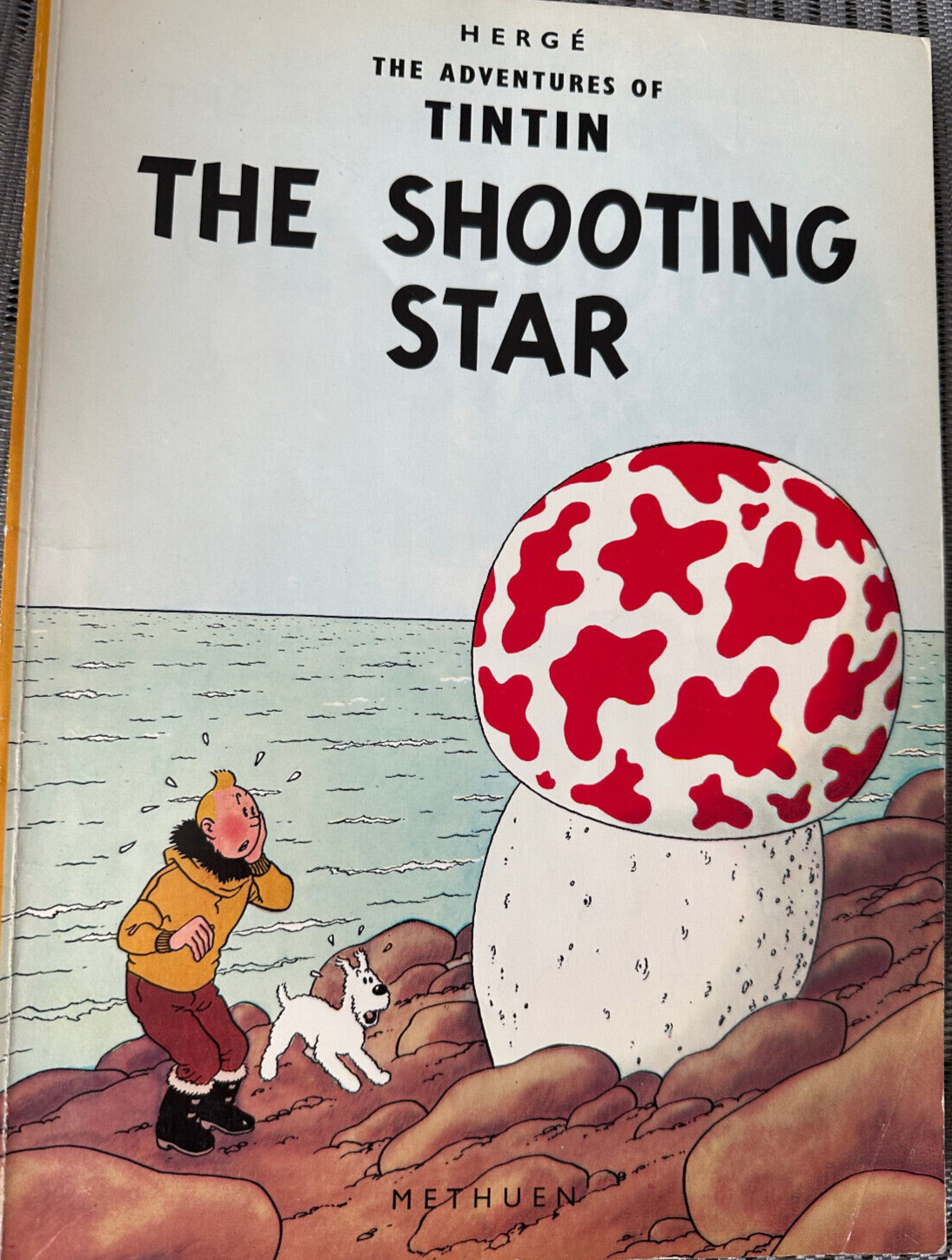 Hergé The Adventures of Tintin The Shooting Star Methuen Paperback