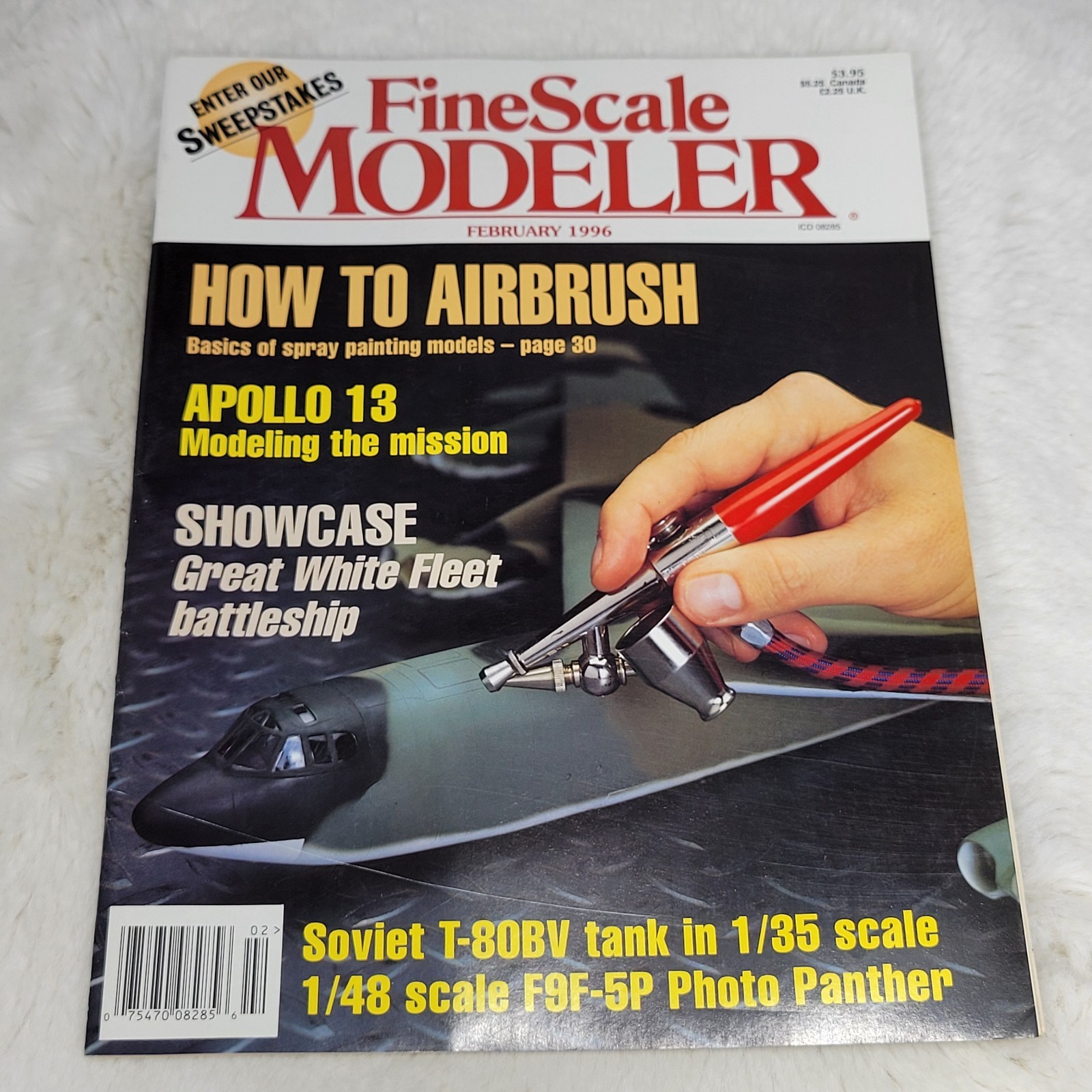 FineScale Modeler Vol 14 #02 Feb 1996 Modeling Magazine VG