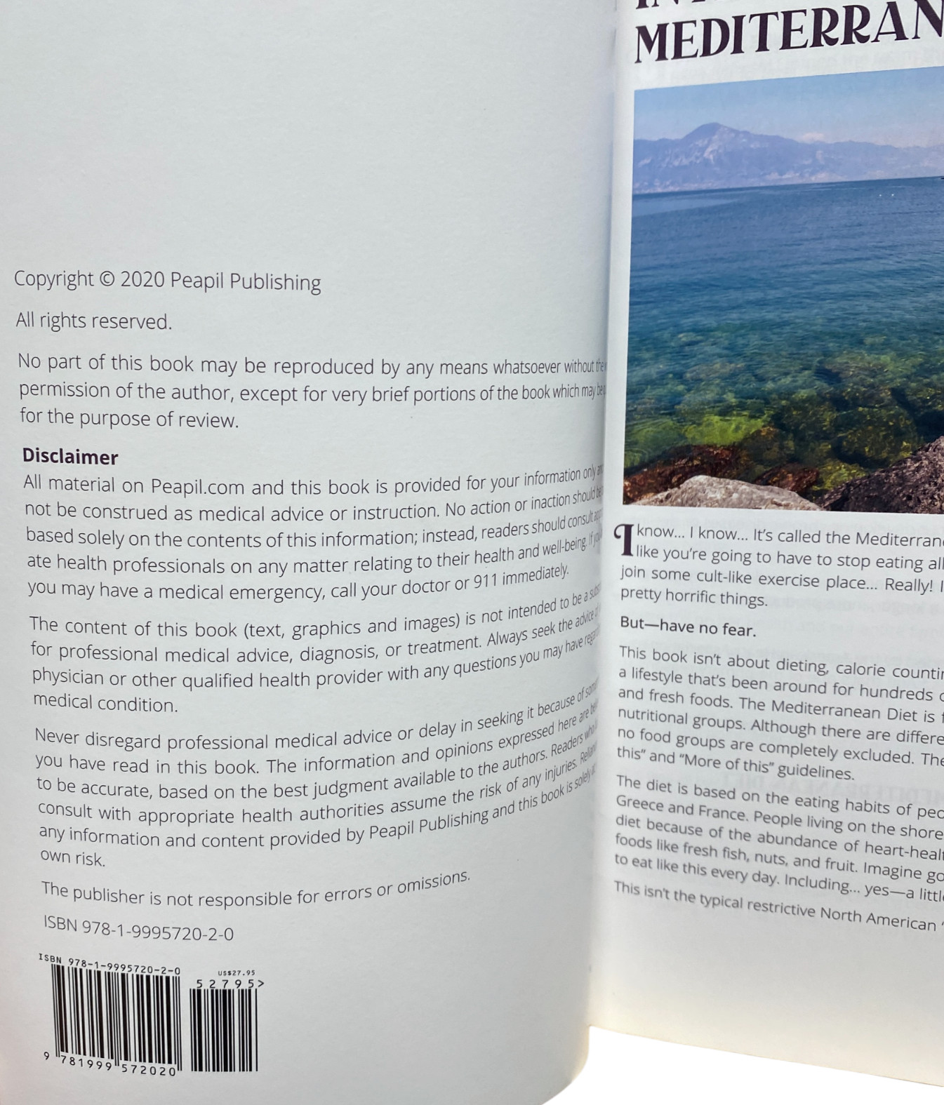 The Mediterranean Refresh by Erika Simons Cookbook