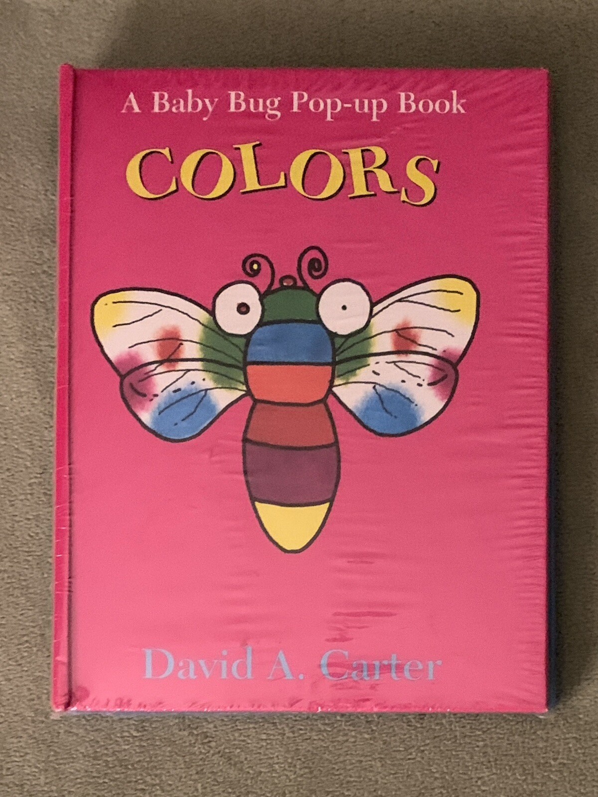 Sealed pack of 2 David A. Carter Baby Bug Pop-up Books COLORS and OPPOSITES