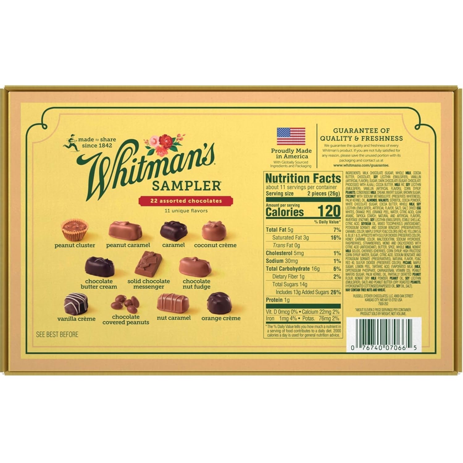 Whitman’s Sampler 10oz Assorted Chocolates Gift Box – Perfect for Mother’s Day