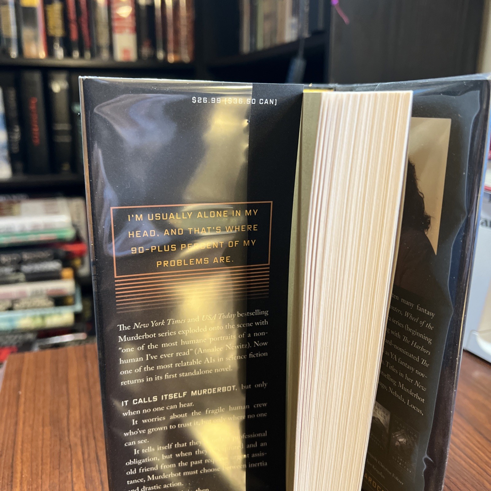 Network Effect (Murderbot) – Martha Wells (1st edition 1st print HC) TOR, 2020