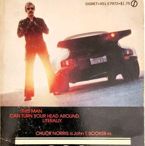 1978 Good Guys Wear Black Chuck Norris Book Action 1st Signet Printing PB1