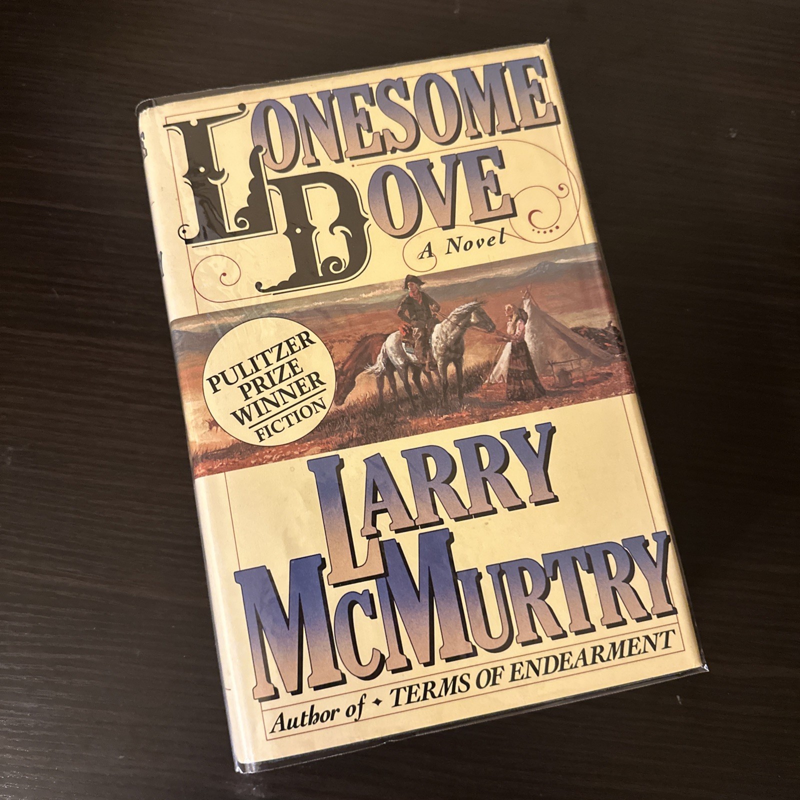 Lonesome Dove Larry McMurtry Hardcover 1st Edition 1985 With Error Pg 621