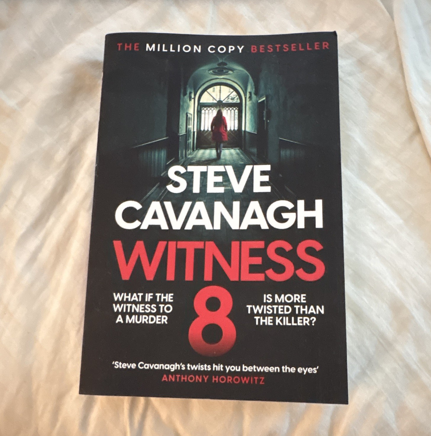 Steve Cavanagh Witness 8 Paperback Novel, English Crime Thriller Fiction