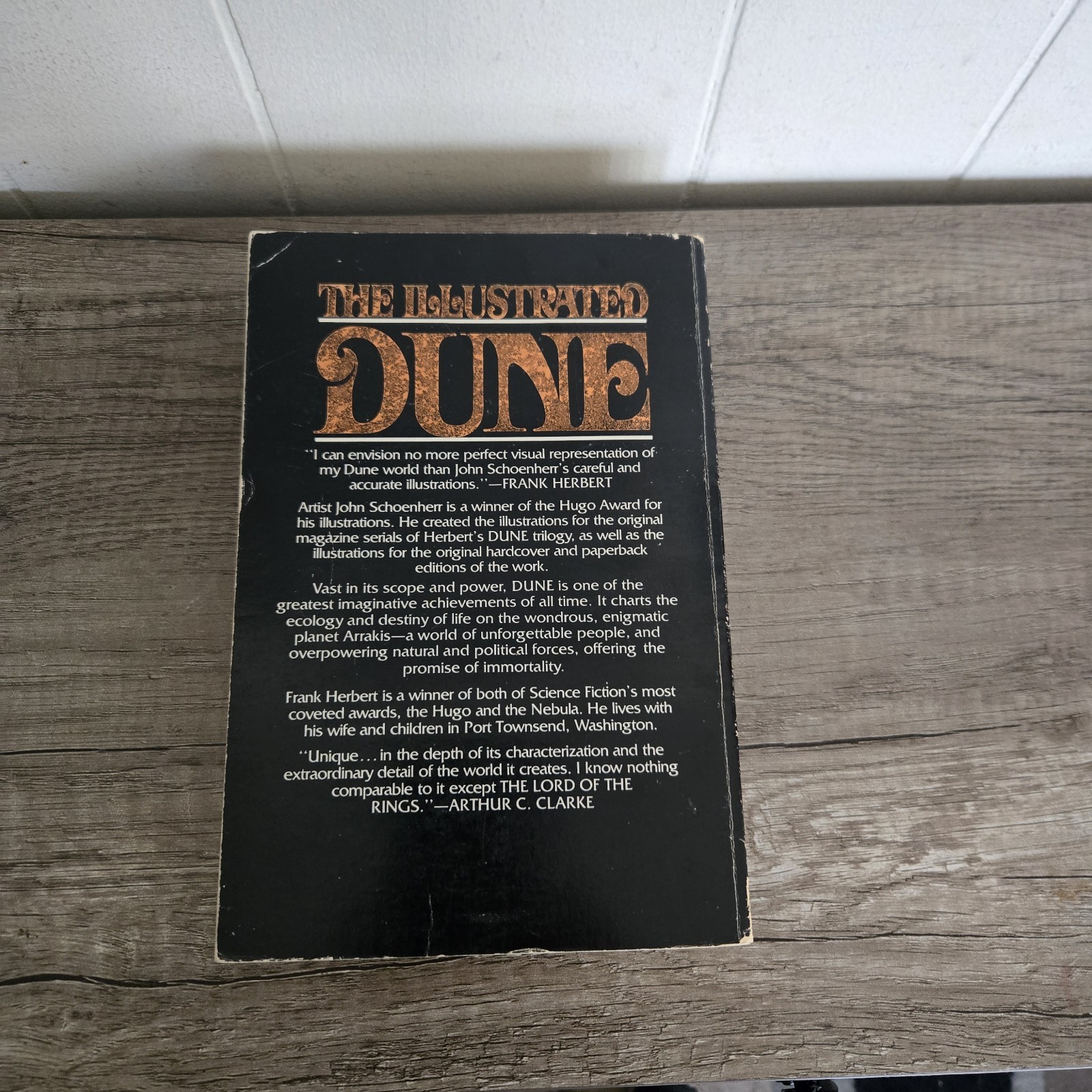 THE ILLUSTRATED DUNE by Frank Herbert, 1st Edition 1978 RARE/PB Collectible