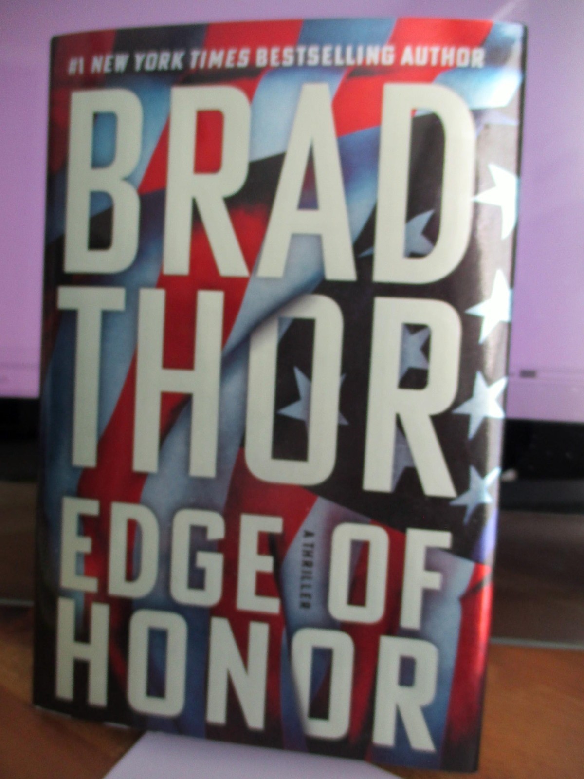 New “Edge of Honor” by Brad Thor, HB 1st Ed 2025, 326p, w/warranty