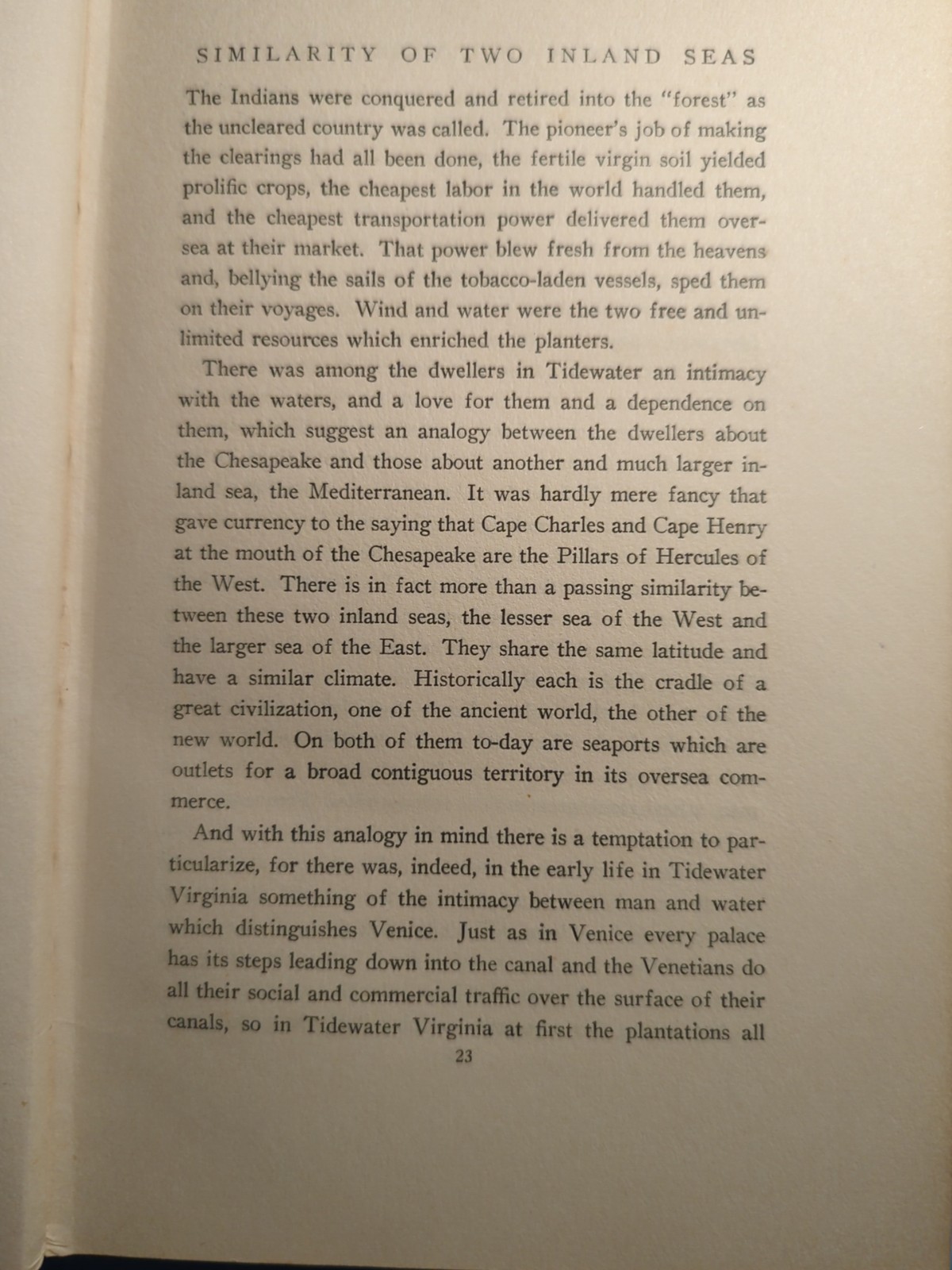 Tidewater Virginia 1929 Paul Wilstach, Illustrated, First Edition