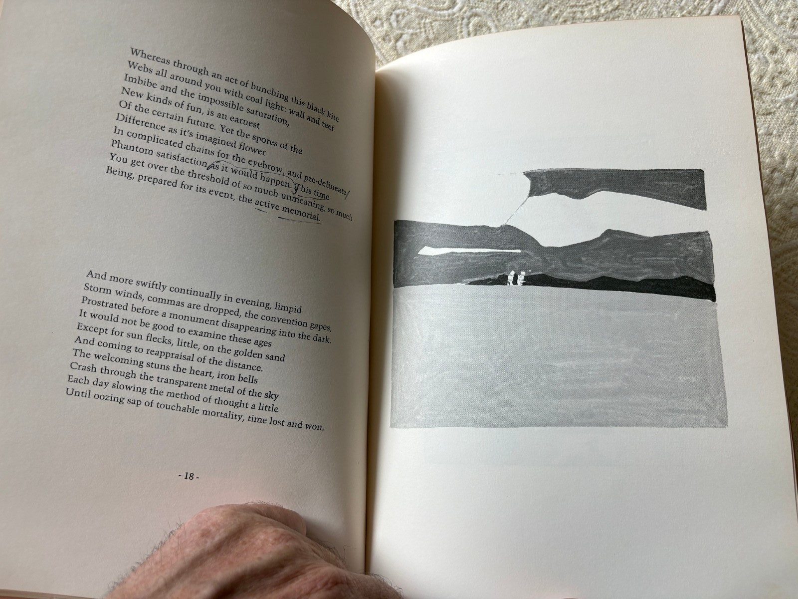 John Ashbery, FRAGMENT, Alex Katz Illustrated, Black Sparrow, LA, 1969, PB 1/750