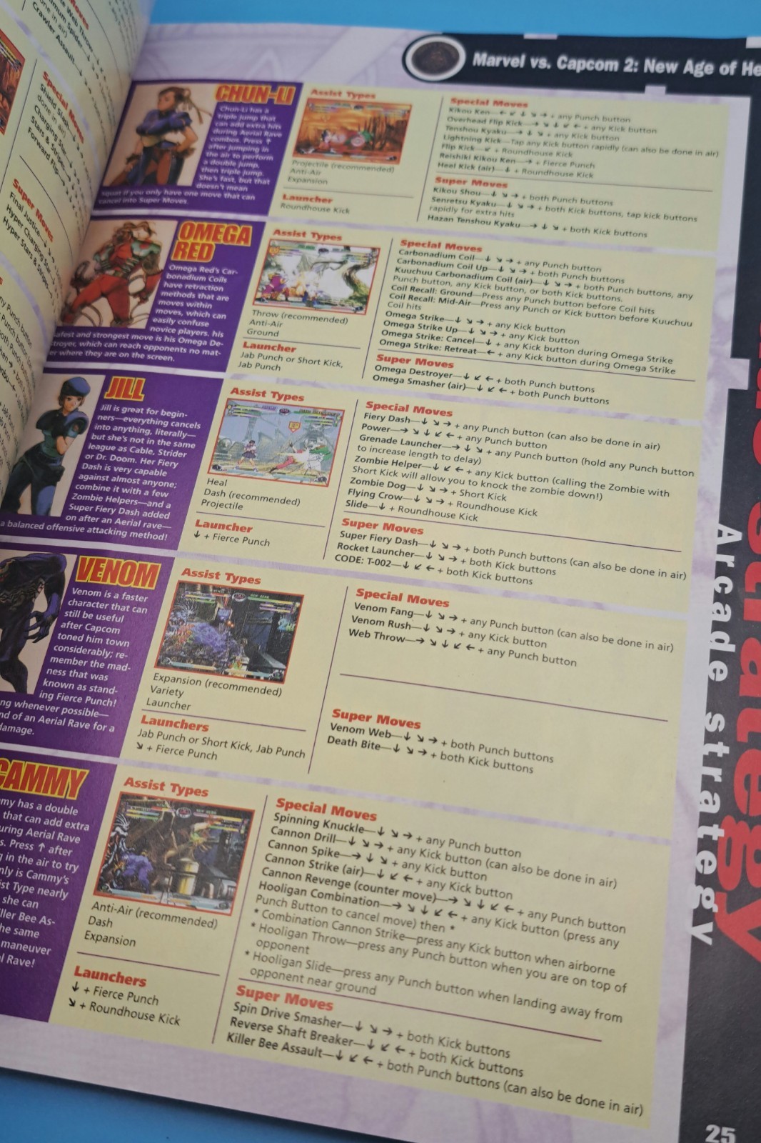 TIPS & TRICKS MAGAZINE MARVEL VS CAPCOM 2 FRONT COVER #66 MVC2 Vintage MVC