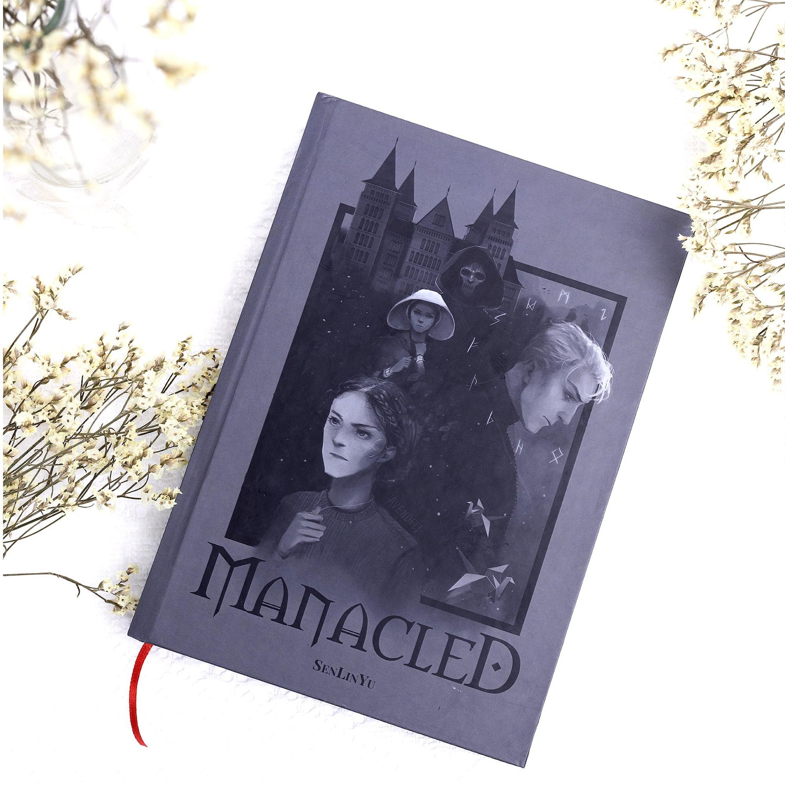 Manacled Book Series – Manacled hardcover, Deluxe 3-Volume Edition with bookmark