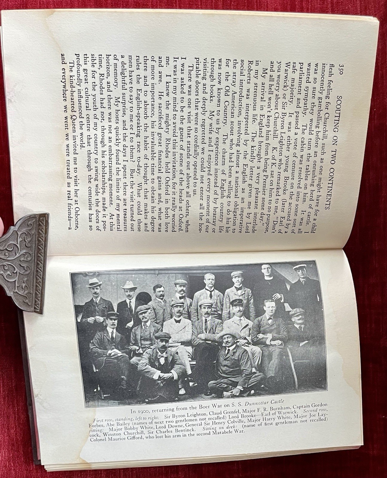 Vintage 1927 Book Scouting on Two Continents Burnham Adventurer US Africa Scout