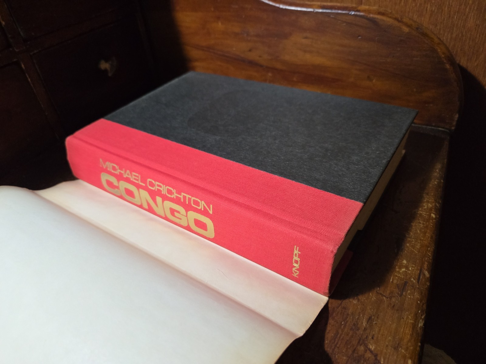 Congo, Michael Crichton, 1st ED/1st Printing, HC/DJ