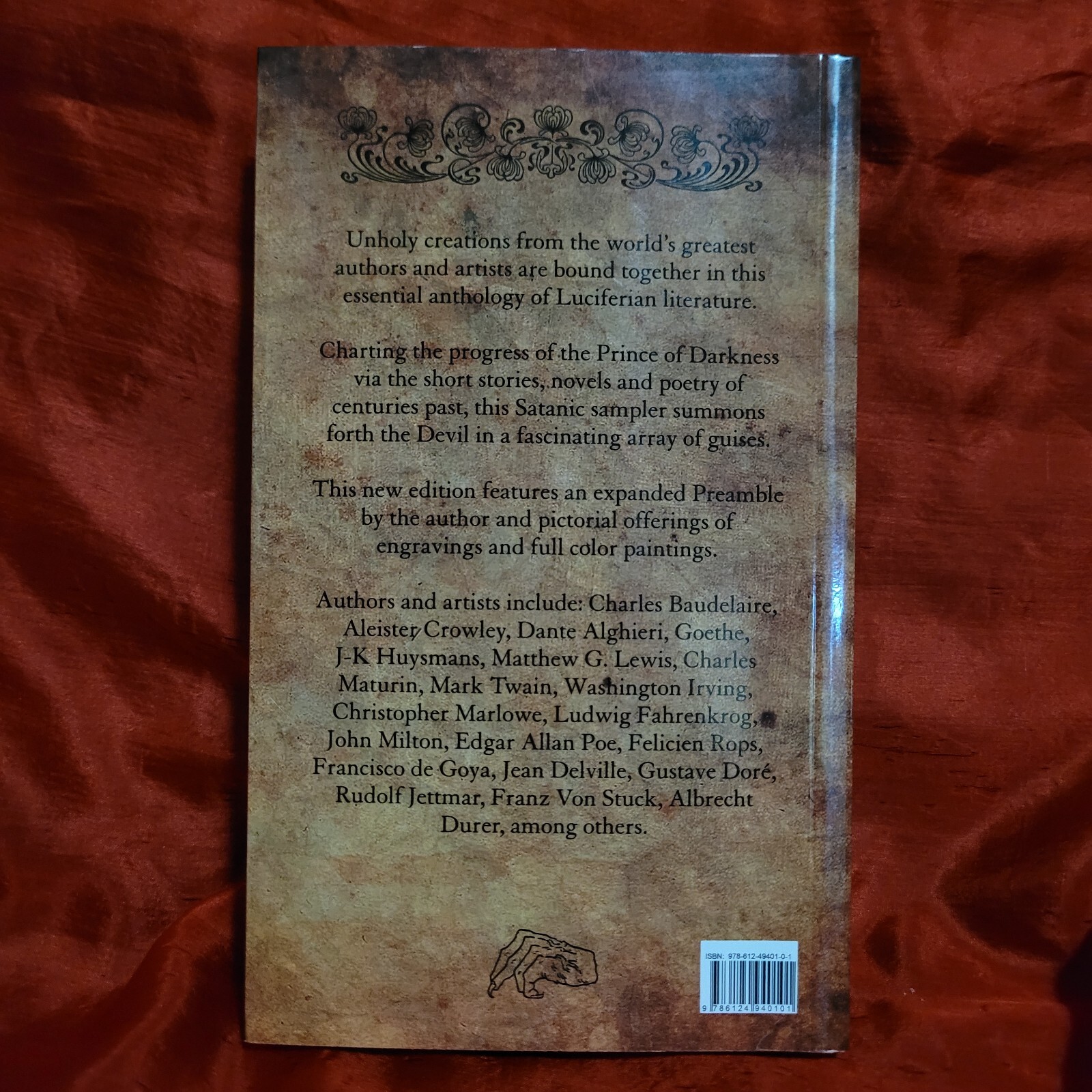Flowers from Hell: A Satanic Reader by Nikolas Schreck (Manus Sinistra Publishin