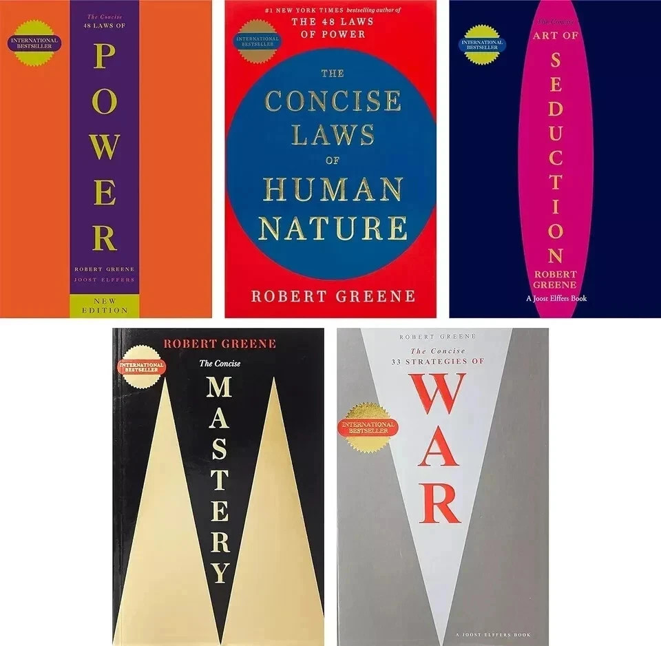 The Concise 5 Books Set by Robert Greene Paperback US Stock