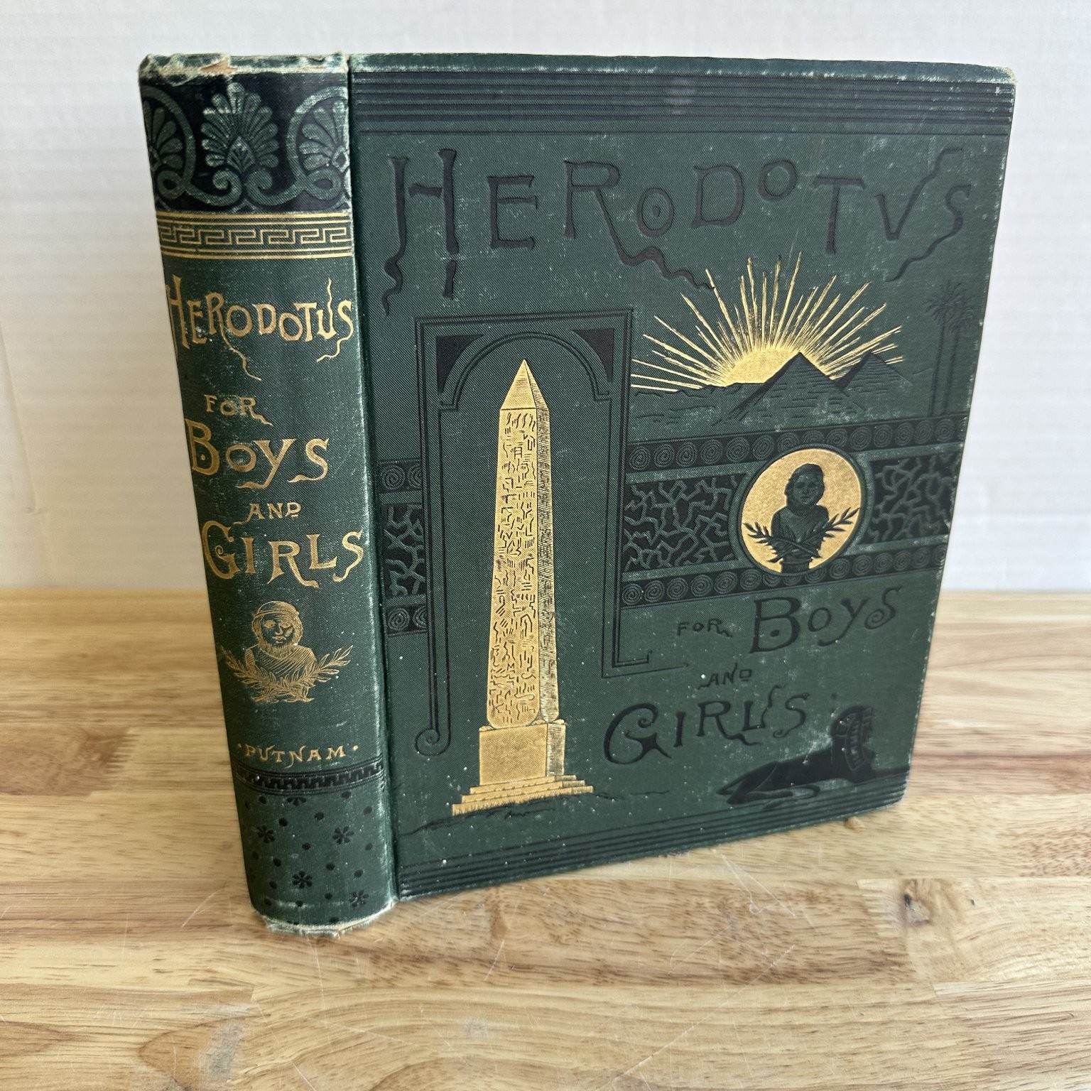 Herodotus For Boys and Girls John S. White 1884 Illustrated G. P. Putnam’s Sons