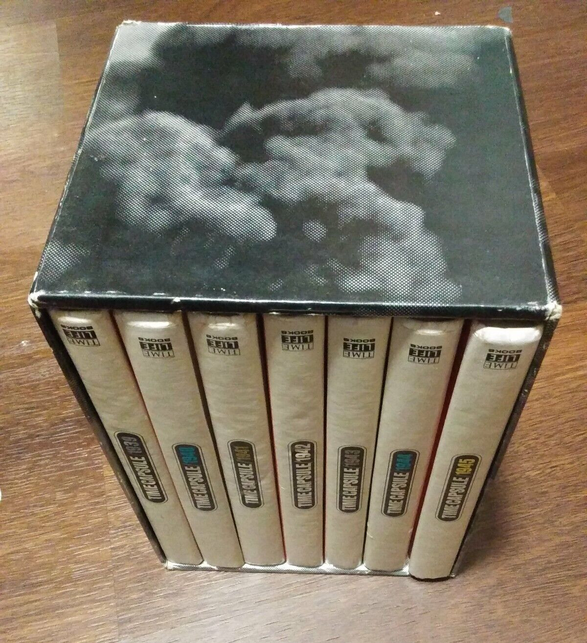 Vintage 1960s 7 Hardcover Historic Figures Time Life Books Time Capsule Series