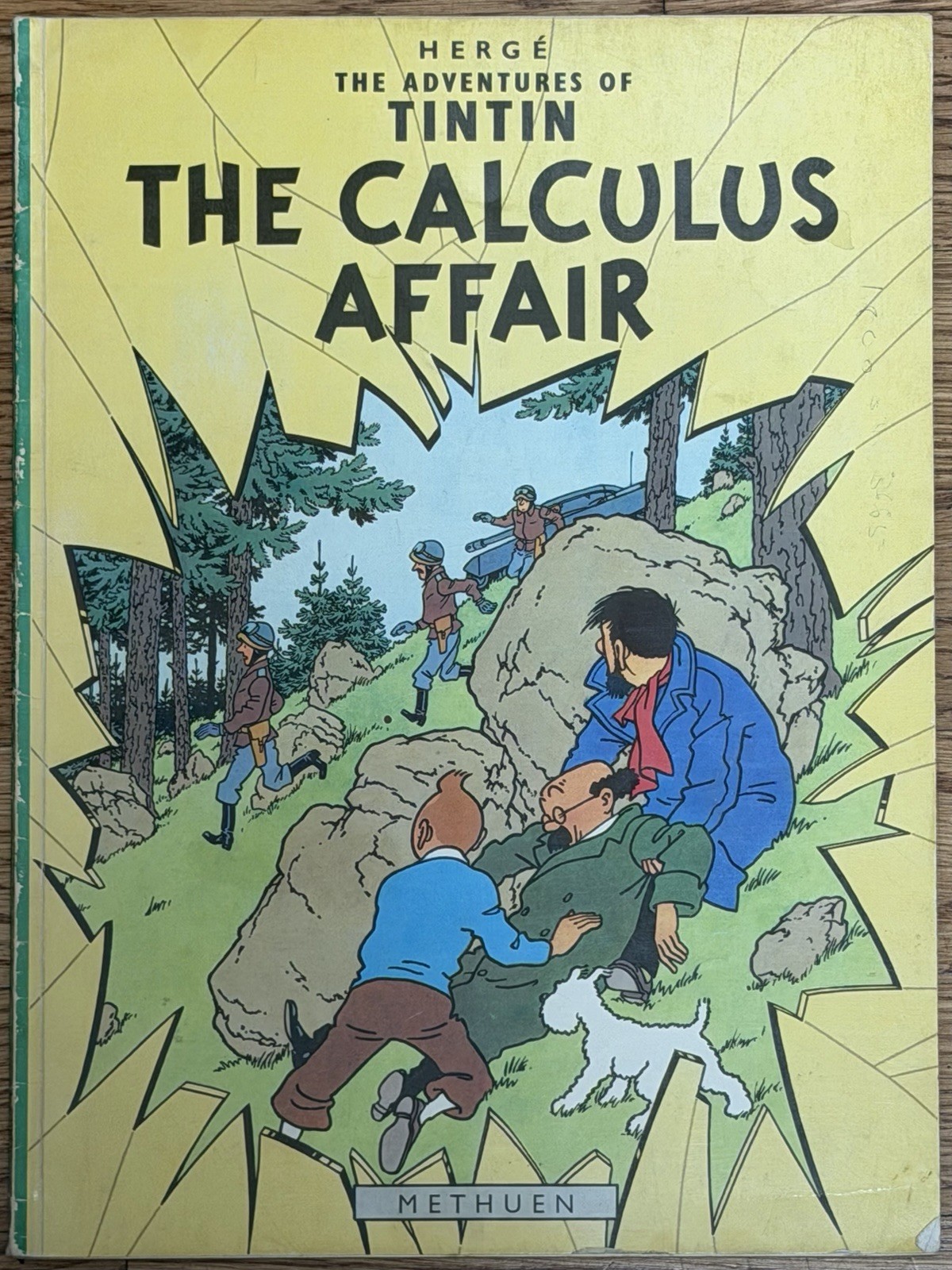 Herge The Adventures of Tintin The Calculus Affair PB 1975 Methuen English