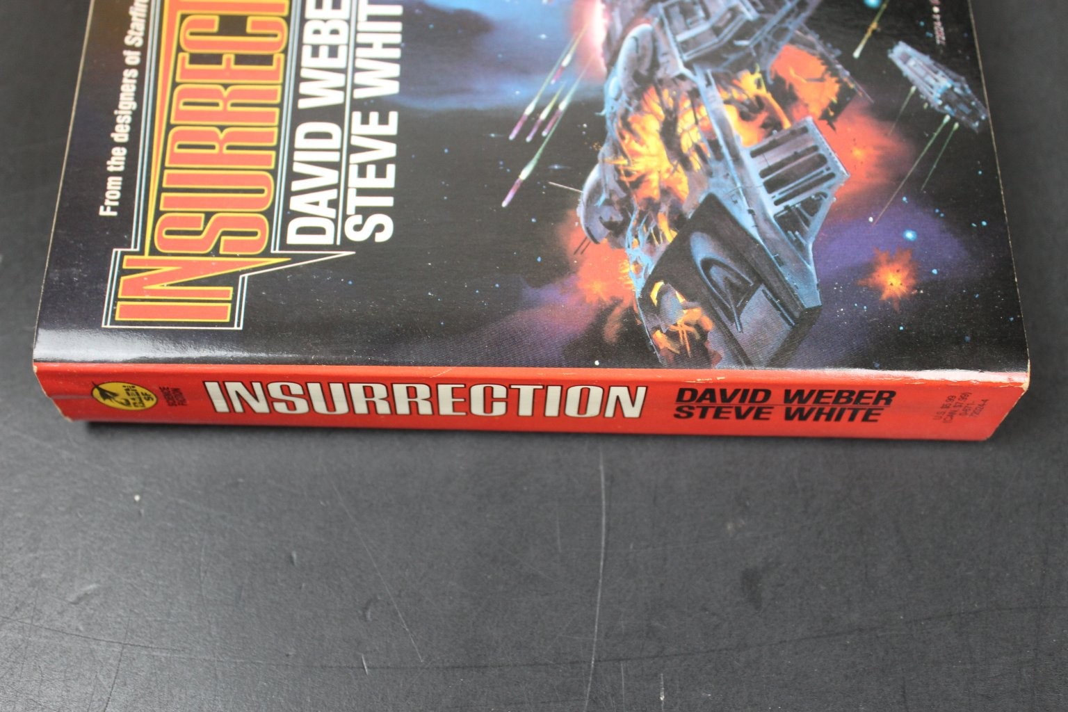 Insurrection David Weber Steve White 1995 Third Printing Science Fiction Baen VG