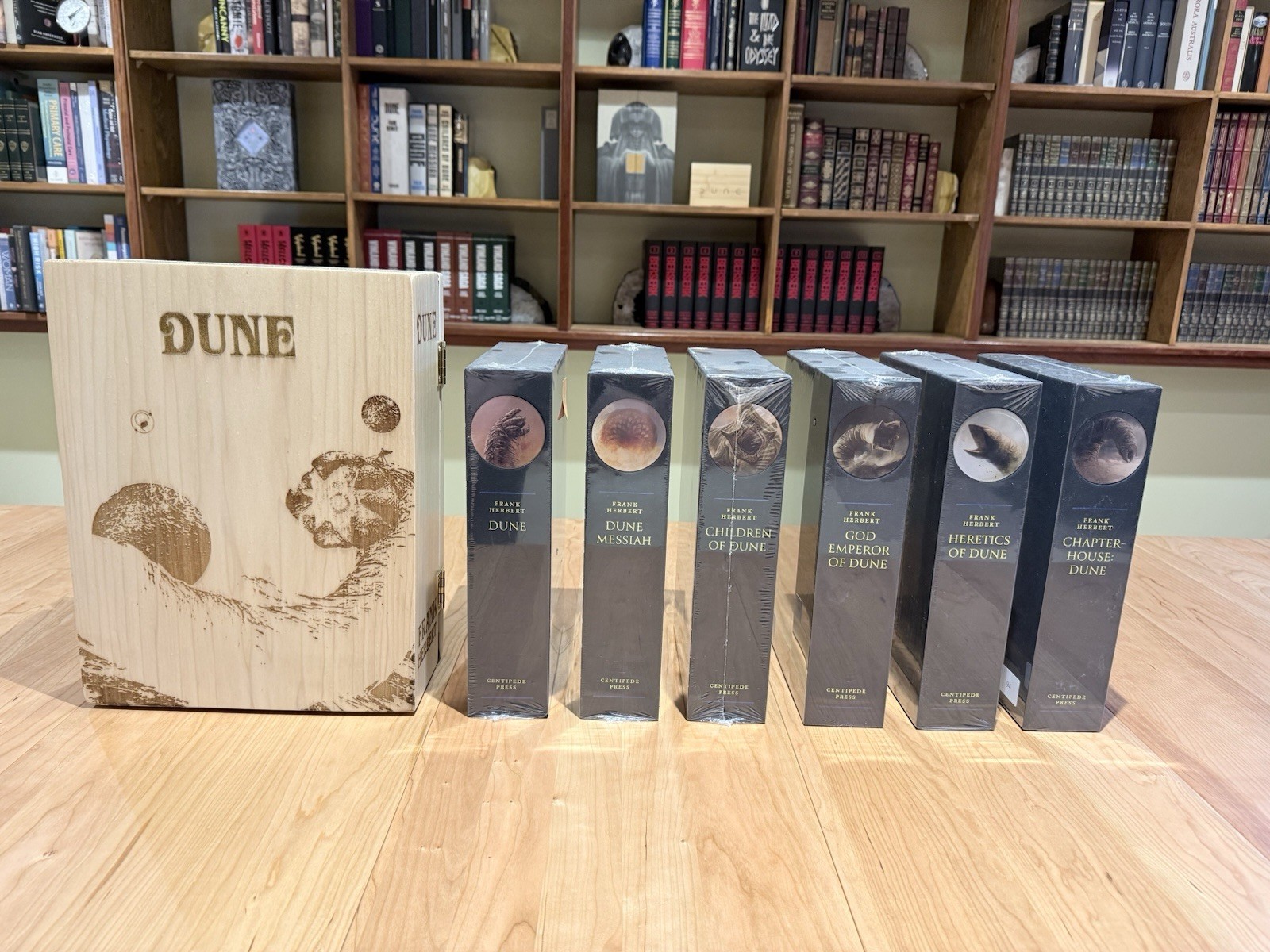 Centipede Press DUNE Series Books 1-6 By Frank Herbert – NEW & SEALED (SIGNED)