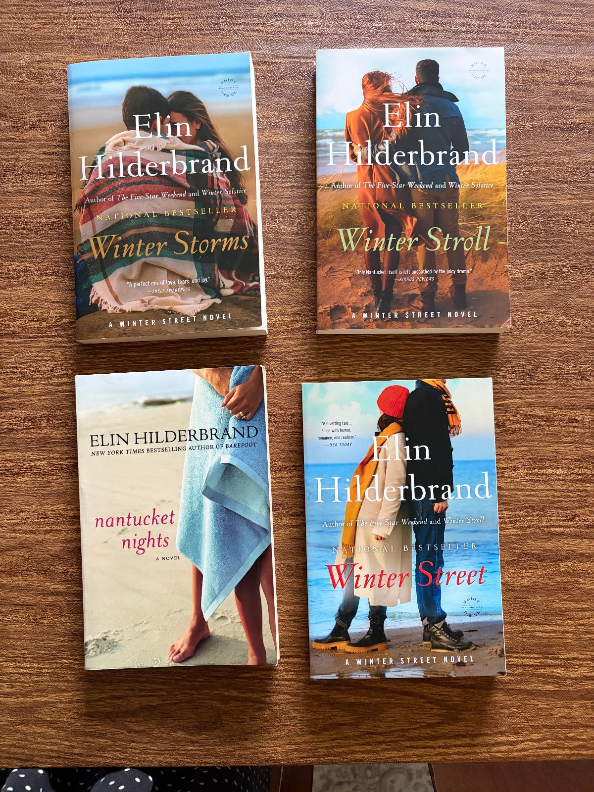 elin hilderbrand books lot of 4