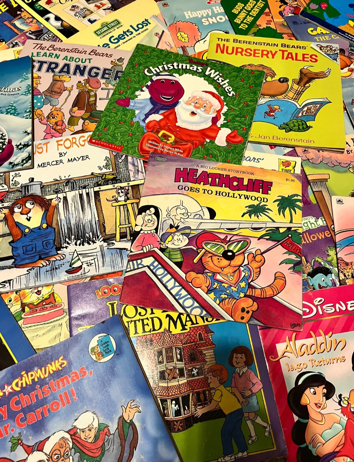 Random Lot of 20 Picture Books For Kids Bernstein Bears Vintage to Now