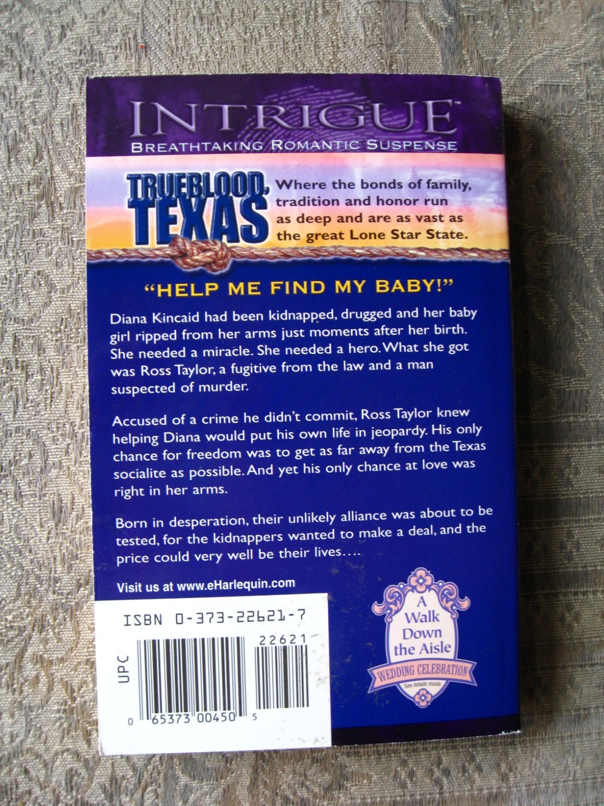 Joanna Wayne – Unconditional Surrender (Harlequin Intrigue #621) – paperback