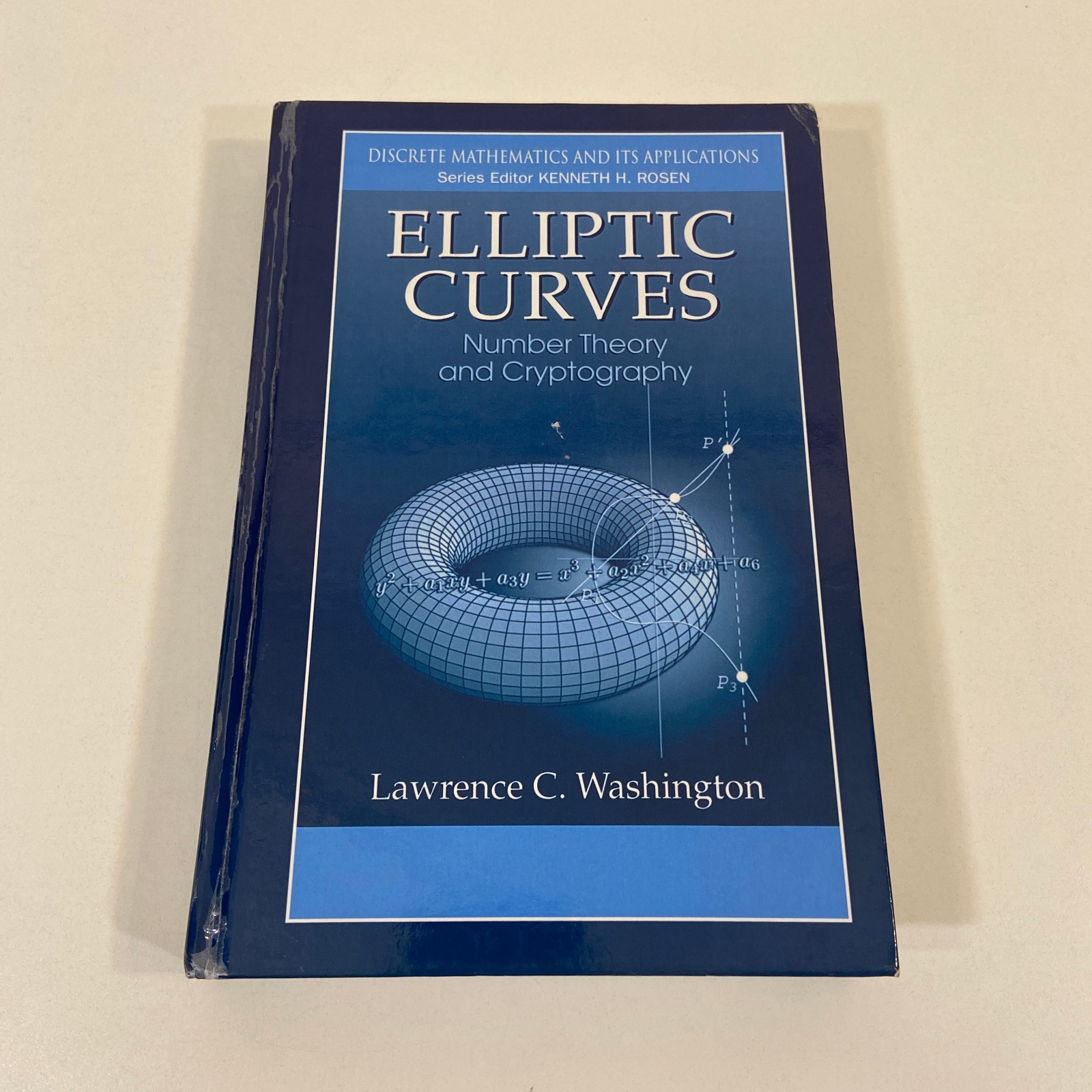 Elliptic Curves Number Theory Cryptography Lawrence C Washington Discrete Math