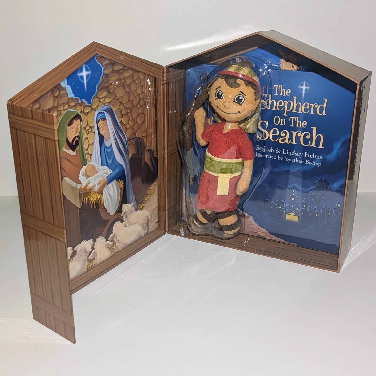 The Shepherd On The Search Finding Christ in Christmas Activity Set Book & Plush