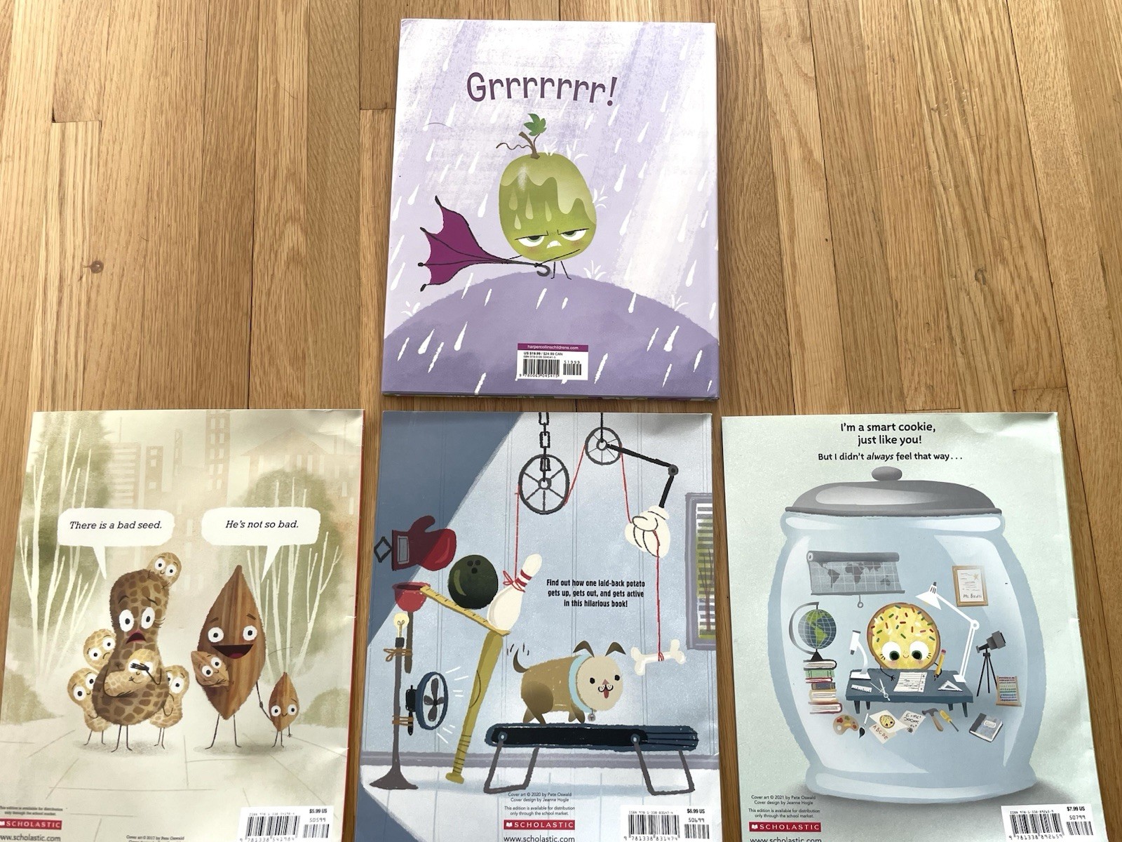 The Food Group Series By Jory John- 4 Books Collection – Ages 4-8 – 1 HC, 3 PB