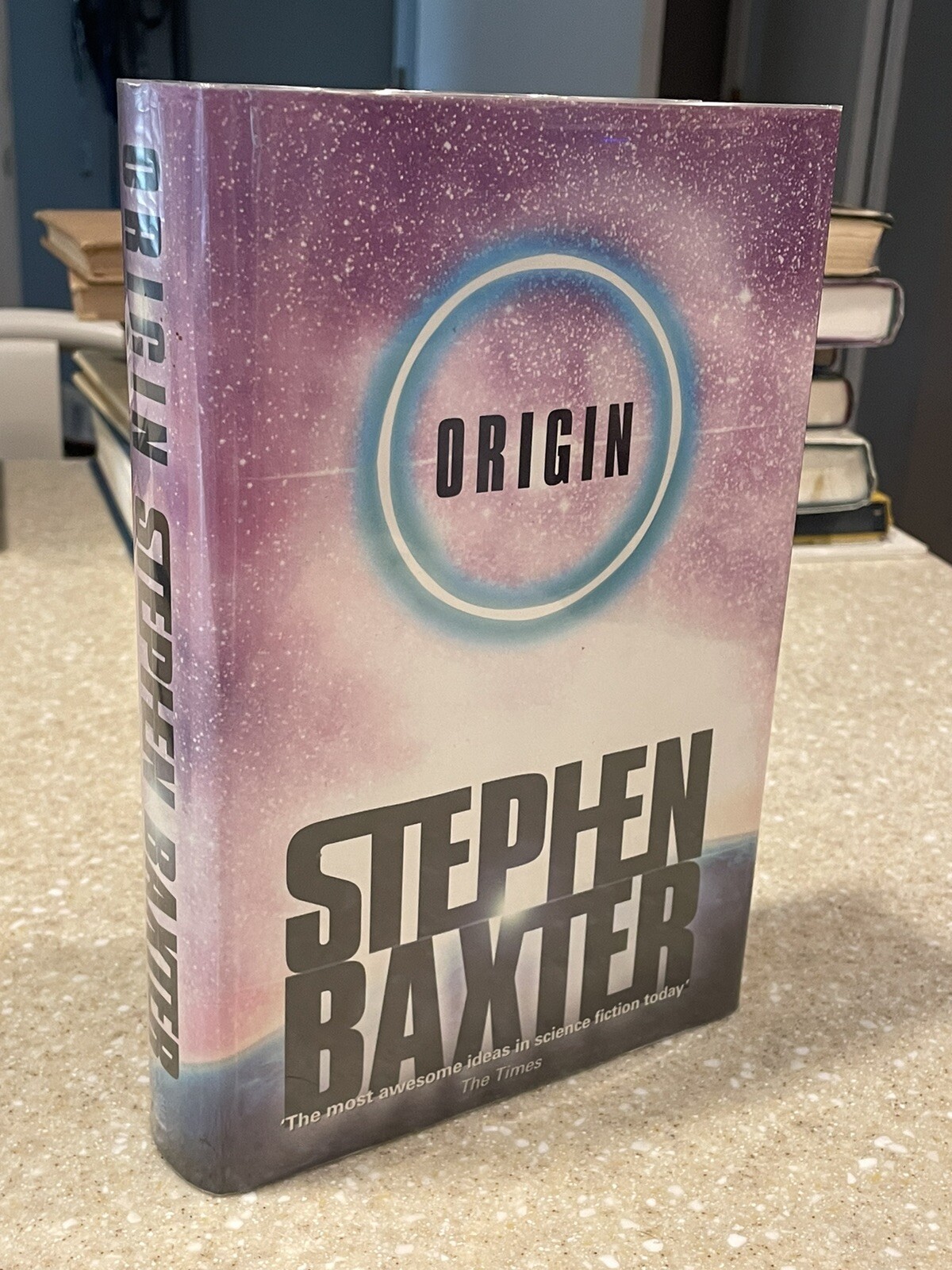 Origin by Stephen Baxter True UK 1st/1st 2001 Harper Collins Hardcover VG